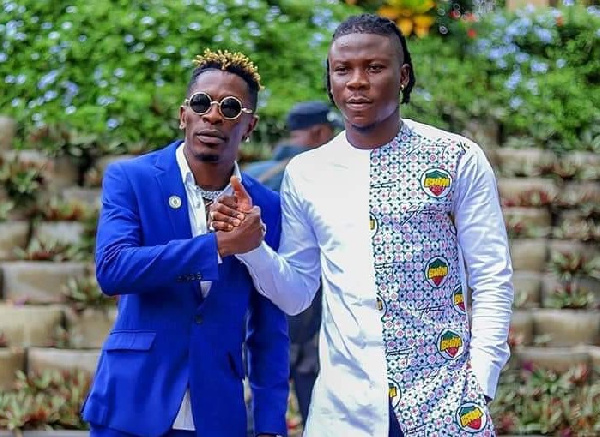 Dancehall artistes Shatta Wale and Stonebwoy