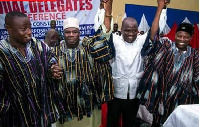 Chairman Bugri Naabu with Abu Jinapor and Salifu Saeed