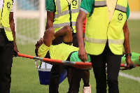 Apronti got injured in Inter Allies' previous game