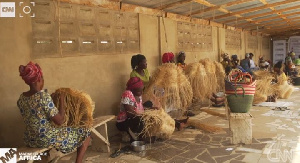 Women weavers in Bolgatanga