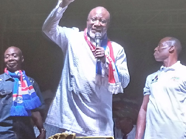 NPP 2020 presidential candidate for Kpone-Katamanso Constituency, Hopeson Adorye (M)