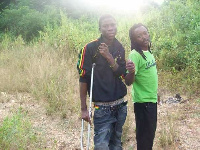 Stonebwoy (Left)