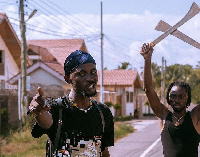 Black Sherif says the display of machete is symbolic