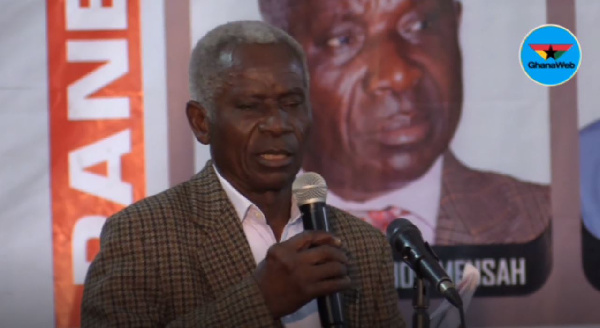 Former Chief of Defence Staff of the Ghana Armed Forces, Brigadier General (rtd) Joseph Nunoo-Mensah