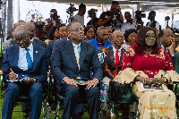 Freda Prempeh with other dignitaries at the event