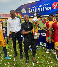 Accra Hearts of Oak captain, Gladson Awako