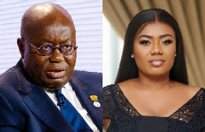 Bridget Otoo and president Nana Addo Dankwa Akufo-Addo