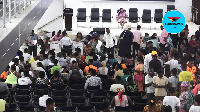 Parents and Student at GNAT Hall for placement issues