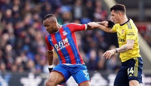 Crystal Palace forward Jordan Ayew