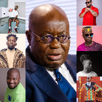 Akufo-Addo follows these celebrities