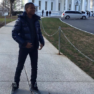 Abraham Attah's White House picture