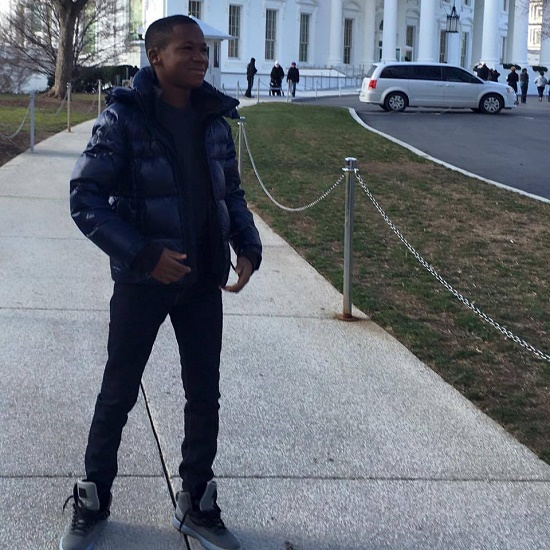 Abraham Attah's White House picture