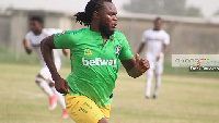 Yahaya Mohammed scored a hat-trick against Inter Allies