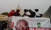 Samson Abu's campaign launch