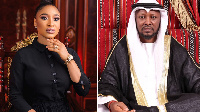 Nollywood actress Tonto Dikeh and im former lover Prince Kpokpogri