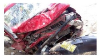 Two staff of the Kumasi South District Hospital died on the spot in an accident