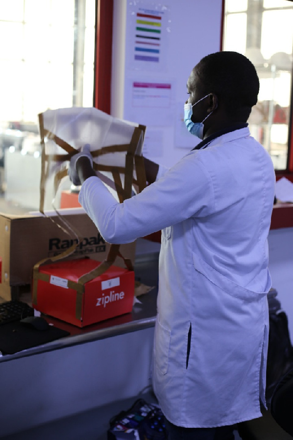 Zipline's Sefwi Wiawso distribution centre will be the sole distributor of COVID-19 vaccines