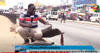 Damaged guard rails on some highways in the country