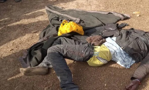 The alleged armed robber was killed on the Sawla-Wa Highway