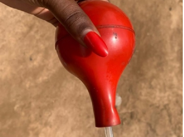 Accra Central Market have struggled with a shortage of enema bulb syringes