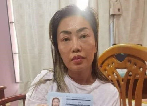 Alledged galamsey kingpin, En Huang aka Aisha Huang