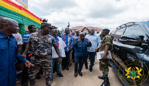 President Nana Addo Dankwa Akufo-Addo during his E/R tour