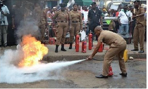 Fire Service officers - File photo