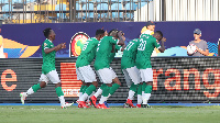 Madagascar in celebration mood after the goal