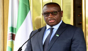 Sierra Leone’s President Julius Maada Bio