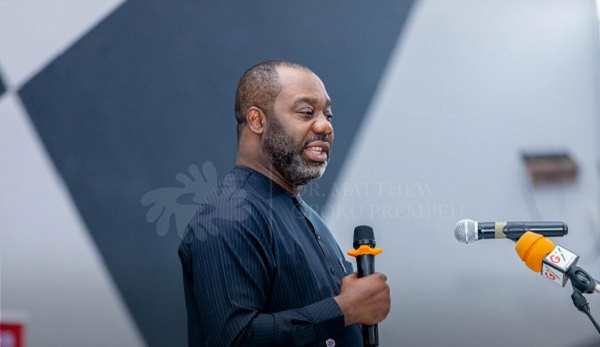 Minister of Energy, Dr. Matthew Opoku Prempeh