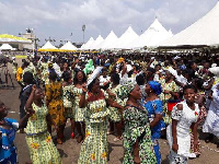 A section of the audience at the ceremony