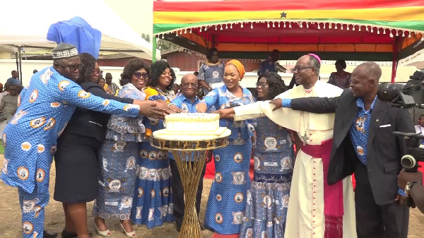 Samira Bawumia at Ola SHS