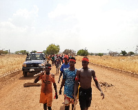 The Police Command prevented the youth from constructing speed ramps