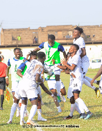 Berekum Chelsea players