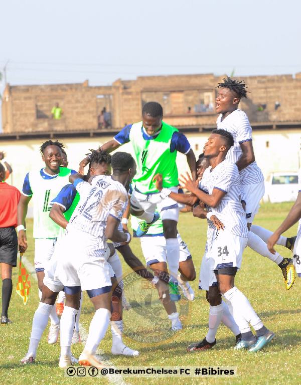 Berekum Chelsea players