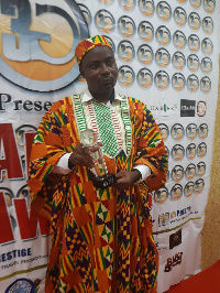 Charles Osei Asibey, the President of the Ghana Armwrestling Federation