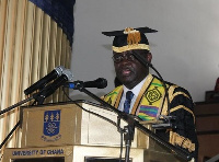 Professor Ebenezer Oduro Owusu, the Vice-Chancellor of the University of Ghana