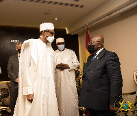 President Akufo-Addo with Nigeria's president