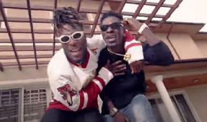 Nigerian artiste, Burna Boy and Shatta Wale