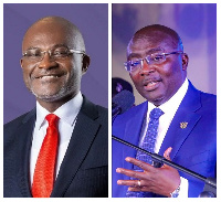 Dr Bawumia and Kennedy Agyapong