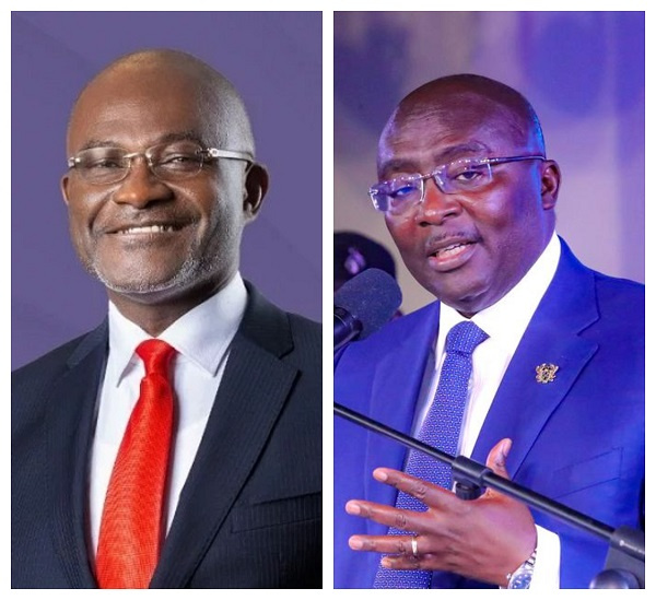 Kennedy Agyapong and Dr Bawumia