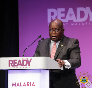 Nana Addo Malaria Summit London