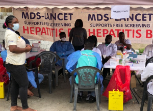 The event, marking World Hepatitis Day, offered free hepatitis B and C screenings