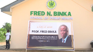 UHAS Renames School After Professor Binka