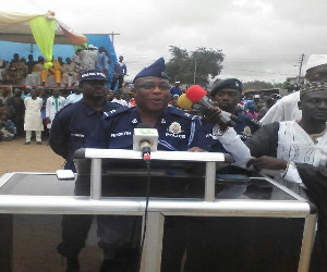 Chief Superintendent Samuel Punobyin is the Bolgatanga Municipal Police Commander