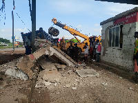 Accident at Accra-Tema highway toll booth