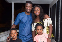 Kwaku Manu and his family