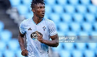 Celta Vigo defender Joseph Aidoo