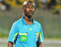 Referee Joseph Lamptey