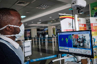 They arrived at the Entebbe International Airport aboard a chartered flight